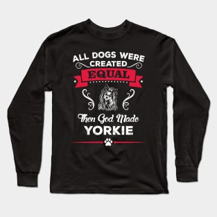 Yorkie Long Sleeve T-Shirt